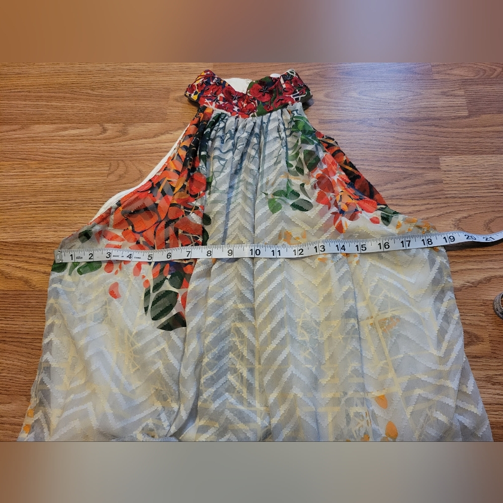 Anthropologie Floral Halter Maxi Dress - Multicolor - Picture 16 of 16